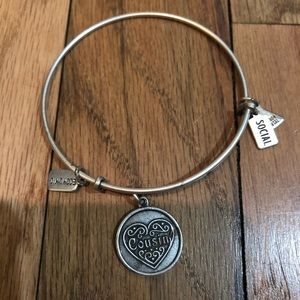 Silver Cousin Bangle